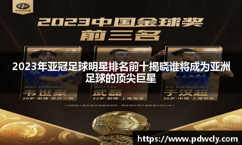 2023年亚冠足球明星排名前十揭晓谁将成为亚洲足球的顶尖巨星
